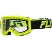 Παιδική μάσκα μηχανής motocross FLY RACING Focus Black/Hi-Vis - Clear thumb