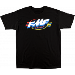 Μπλούζα μηχανής FMF TEE SVD BY THE DRT BLK