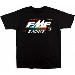 Μπλούζα μηχανής FMF TEE RETRO BLK