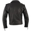 Δερμάτινο μπουφάν μηχανής A-PRO Classic Black thumb