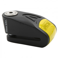 Κλειδαριά δισκόφρενου ποδηλάτου AUVRAY BLOCK ALARM D 14 BLK/YEL SRA με συναγερμό