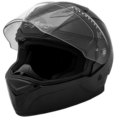 Κράνος μηχανής A-PRO BADGE Black