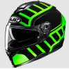 Κράνος μηχανής HJC C70N HOLT BLACK/GREEN