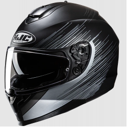 Κράνος μηχανής HJC C70N SWAY BLACK/SILVER