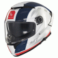Κράνος μηχανής MT THUNDER 4 SV TREADS C7 GLOSS WHITE/BLUE/RED thumb