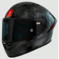 Κράνος μηχανής MT KRE+ CARBON SOLID GLOSS BLACK thumb