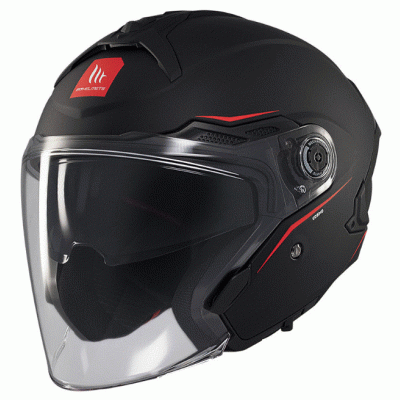 Κράνος μηχανής MT COSMO SV SOLID A1 MATT BLACK