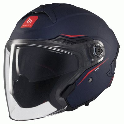 Κράνος μηχανής MT COSMO SV SOLID A7 MATT BLUE