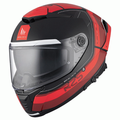 Κράνος μηχανής MT THUNDER 4 SV R25 B35 BLACK/RED