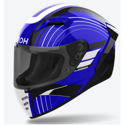 Κράνος μηχανής AIROH CONNOR ACHIEVE BLUE GLOSS