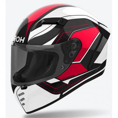 Κράνος μηχανής AIROH CONNOR DUNK RED GLOSS