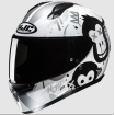 Κράνος μηχανής HJC C10 GETI WHITE/BLACK thumb