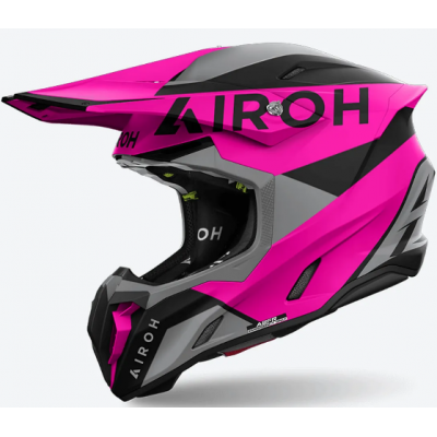 Κράνος motocross AIROH TWIST 3 KING PINK MATT Κράνος motocross AIROH TWIST 3 KING PINK MATT