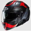 Κράνος μηχανής HJC i91 CARST BLACK/RED thumb