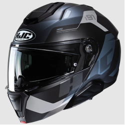 Κάνος μηχανής HJC i91 CARST GRAY/BLUE