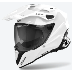 Κράνος μηχανής AIROH COMMANDER 2 WHITE GLOSS