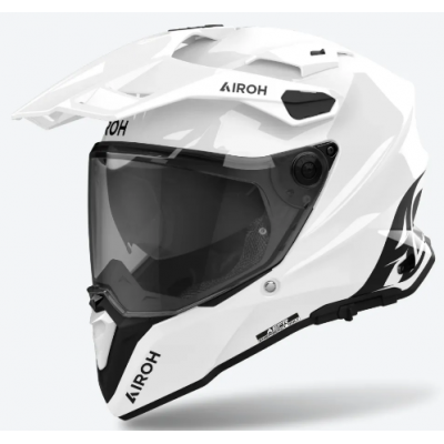 Κράνος μηχανής AIROH COMMANDER 2 WHITE GLOSS