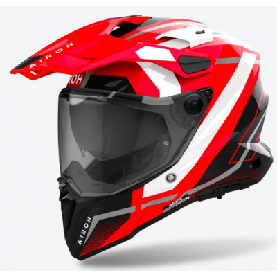 Κράνος μηχανής AIROH COMMANDER 2 MAVICK RED GLOSS