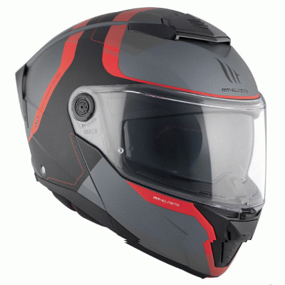 Κράνος μηχανής MT ATOM 2 SV EMALLA B15 MATT