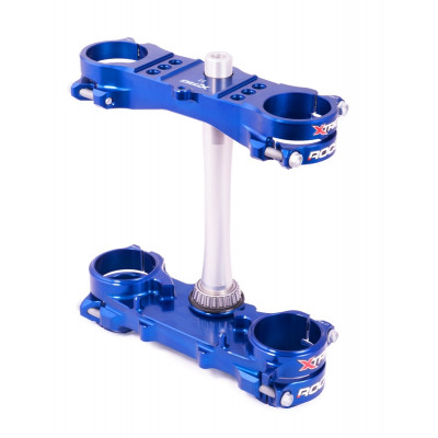 Τιμονόπλακα μηχανής XTRIG ROCS Tech ROCS Blue 25mm offset για Yamaha YZ125