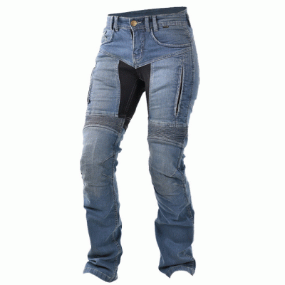 Γυναικείο παντελόνι μηχανής TRILOBITE 661 PARADO REGULAR FIT BLUE