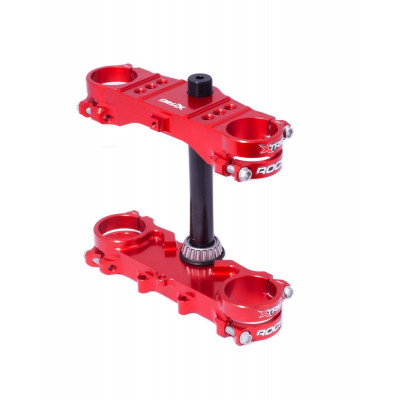 Τιμονόπλακα μηχανής XTRIG ROCS Tech 22 mm - Red για Honda CRF250R/450R