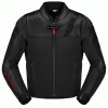 Δερμάτινο μπουφάν μηχανής SPIDI DP PROGRESSIVE HYBRID PERFORATED BLACK