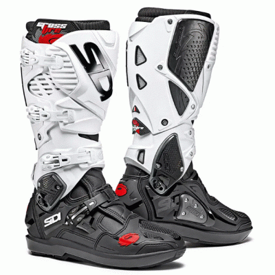 Μπότες για motocross SIDI CROSSFIRE 3 SRS BLACK-WHITE