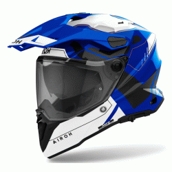 Κράνος μηχανής AIROH COMMANDER 2 REVEAL BLUE GLOSS Κράνος μηχανής AIROH COMMANDER 2 REVEAL BLUE GLOSS