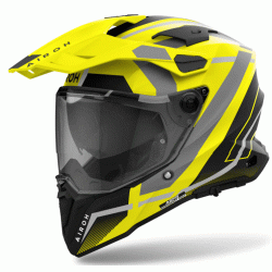 Κράνος μηχανής AIROH COMMANDER 2 MAVICK YELLOW MATT Κράνος μηχανής AIROH COMMANDER 2 MAVICK YELLOW MATT