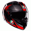 Κράνος μηχανής AGV K3 STRIGA BLACK/GREY/RED thumb