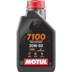 Λάδι μηχανής MOTUL 7100 4T 20W-50 - 1 λίτρο