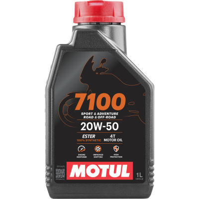 Λάδι μηχανής MOTUL 7100 4T 20W-50 - 1 λίτρο