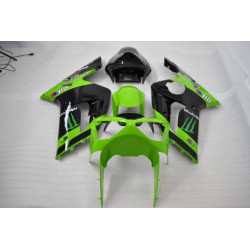 Σετ πλαστικά μοτοσυκλέτας για KAWASAKI ZX6R 2003-2004 Σετ πλαστικά μοτοσυκλέτας για KAWASAKI ZX6R 2003-2004