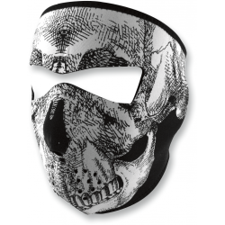Μάσκα προσώπου ZAN HEADGEAR SKULL Neoprene Full-Face
