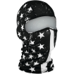 Κουκούλα προσώπου ZANheadgear BK/WH FLAG thumb