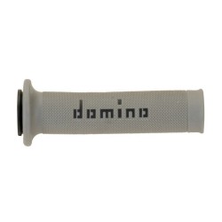 Χειρολαβές μοτοσυκλέτας DOMINO A010 Grips No Waffle Γκρι/Μαύρο Χειρολαβές μοτοσυκλέτας DOMINO A010 Grips No Waffle Γκρι/Μαύρο