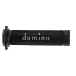 Χειρολαβές μοτοσυκλέτας DOMINO A010 Grips No Waffle Μαύρο/Γκρι Χειρολαβές μοτοσυκλέτας DOMINO A010 Grips No Waffle Μαύρο/Γκρι