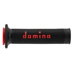 Χειρολαβές μοτοσυκλέτας DOMINO A010 Grips No Waffle Κόκκινο Χειρολαβές μοτοσυκλέτας DOMINO A010 Grips No Waffle Κόκκινο