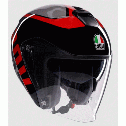 Κράνος μηχανής AGV IRIDES VALENZA MATT GREY/BLACK/RED Κράνος μηχανής AGV IRIDES VALENZA MATT GREY/BLACK/RED