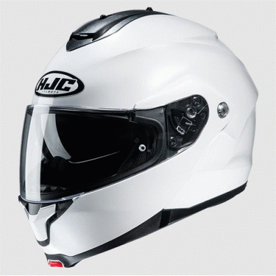 Κράνος μηχανής HJC C91N PEARL WHITE