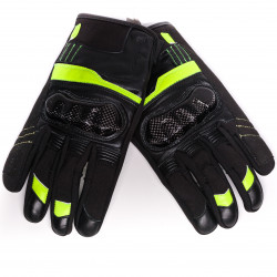 Γάντια μηχανής BLACK BIKE BRAKE TOUCH YELLOW Γάντια μηχανής BLACK BIKE BRAKE TOUCH YELLOW