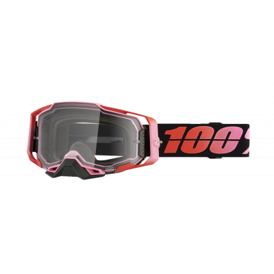 Μάσκα μηχανής motocross 100% ARMEGA GUERLIN CLEAR