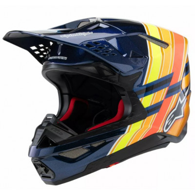 Κράνος μηχανής motocross ALPINESTARS SM10 TLD25 BL/OR/YL