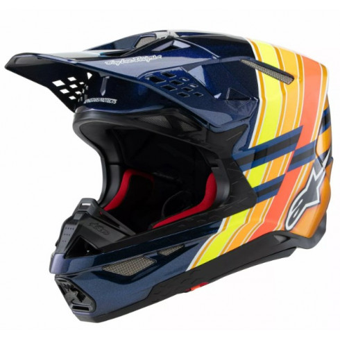 Κράνος μηχανής motocross ALPINESTARS SM10 TLD25 BL/OR/YL Κράνος μηχανής motocross ALPINESTARS SM10 TLD25 BL/OR/YL
