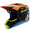 Παιδικό κράνος motocross ALPINESTARS SM3 FRAY BLK/OR/YL thumb