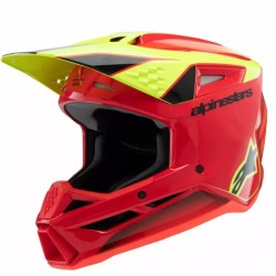 Παιδικό κράνος motocross ALPINESTARS SM3 FRAY RD/YL/BK