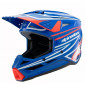 Παιδικό κράνος motocross ALPINESTARS SM3 WURX BLUE/RED/WT/BK thumb