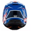 Παιδικό κράνος motocross ALPINESTARS SM3 WURX BLUE/RED/WT/BK thumb