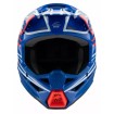 Παιδικό κράνος motocross ALPINESTARS SM3 WURX BLUE/RED/WT/BK thumb